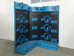 Donanım dükkanı rafları Reklam tahtası ekran rafları ile