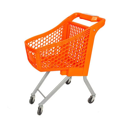 4 tekerlekli plastik alışveriş arabası kolay hareketli süpermarket Çocuk alışveriş arabası