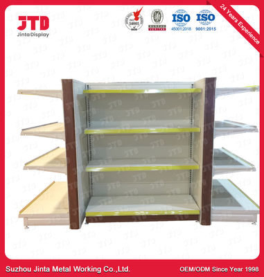 3 Taraflı Ağır Hizmet Ticari Raf Toz Boyalı 300mm Geniş Raflar