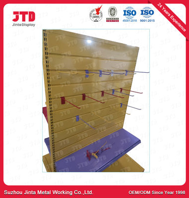 satın al OEM Metal Teşhir Rafları Renkli Tekerlekli Toz Boyalı online manufacture