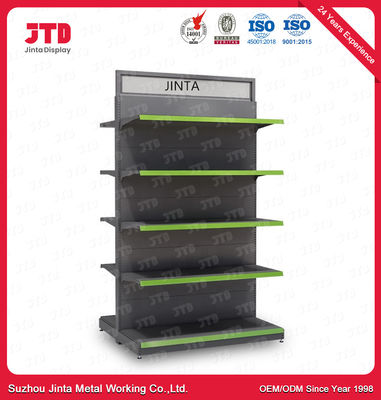 satın al Düz Panel Süpermarket Teşhir Rafları Q235 Metal Süt Beyazı online manufacture