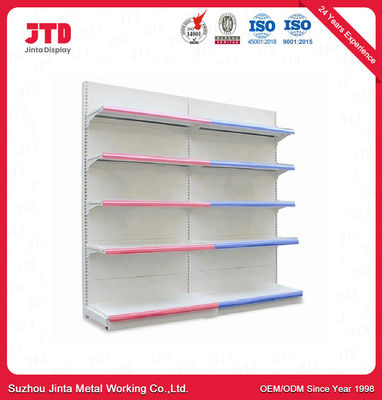 satın al Özelleştirilmiş Metal Süpermarket Gondol Ekran Rafları Raf Rafı online manufacture