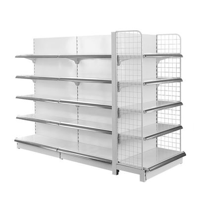 satın al Süpermarket Gondola Tel Ekran Raf Metal Perakende Mağaza Çelik Raf Tel Maçı Arka Panel online manufacture