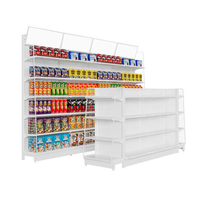 satın al 30-80KG/katman Güçlü Modern Süpermarket Ekran Rack Sistemi Perakende rafları online manufacture