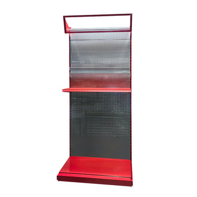 satın al ODM OEM Garaj Alet Teşhir Rafı Standı, Ayarlanabilir Raflı Metal Pegboard Depolama Rafı Teşhiri online manufacture