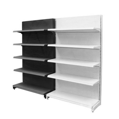 satın al Customizable 5-Shelf Metal Gondola Display for Supermarkets 80kg Capacity online manufacture