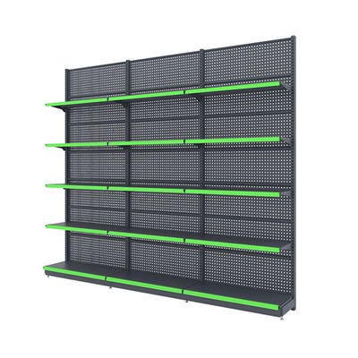 satın al Metal Gondola Ekran Rafı Hızlı Montajlı Katı Rafa ve Perakende Mağazaları için Düzenlenebilir Arka online manufacture
