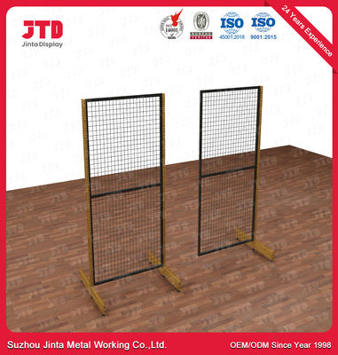 satın al SGS Gondol Teşhir Rafları 1500mm Kancalı Siyah Tel Raf online manufacture