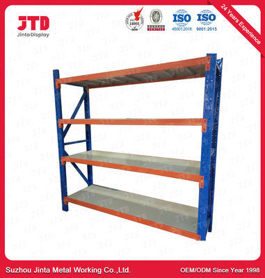 satın al CE Hafif Hizmet Tipi Metal Raflar 800kgs Her Katman 4m Mavi Raf online manufacture