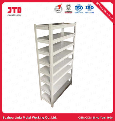satın al 6FT Ağır Hizmet Tipi Geçmeli Raf ISO9001 Katman Başına 180kg Beyaz Renk online manufacture