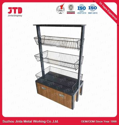 satın al 1.8m 3 Katmanlı Tel Raf Ekran 180kgs Tekerlekli Siyah Tel Raf online manufacture