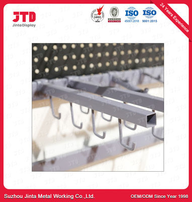 satın al Süpermarket Teşhir Aksesuarları için Gri Beyaz L Şekli Kanca online manufacture