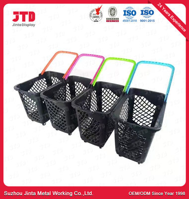 satın al Dört Tekerlekli 65L HDPP Plastik Arabalı Sepet Açma online manufacture
