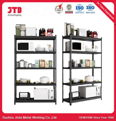 5 katmanlı Boltless Metal Rack Garaj Boltless Çelik Depo rafı Ev için