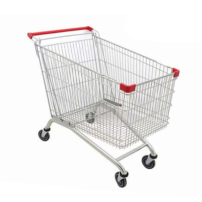 Süpermarket ve Mağazalar Metal Alışveriş Arabaları Tekerlekli Arabalar
