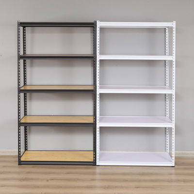 Özel Garaj Depolama Boltsuz Metal Rack 5 Katlı Ağır Güçlü Çelik Racking Birimi