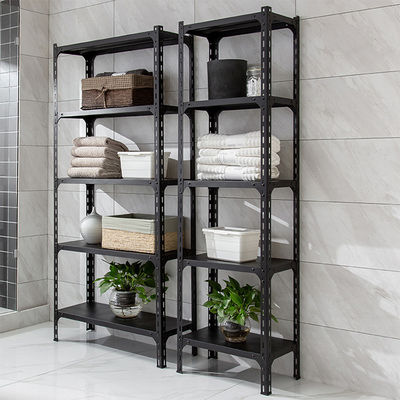Endüstriyel Çelik Depo Boltsuz Metal Rack Rack 5 Katman Garaj Depo Rack Rack