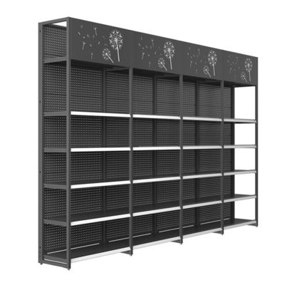 Özel Süpermarket Mağaza Rafı Perakende Mağazası Metal Ekran Rackları