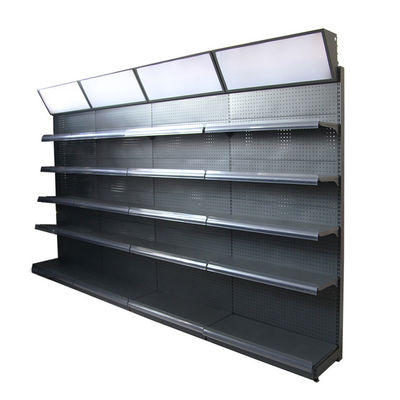 Gondola Tükantı rafı Ağır Süpermarket Metal raflar Ekran rafları OEM