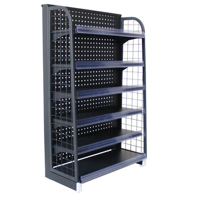 Mağaza Mağaza Süpermarket Ekipmanı için Serbest Dayanıklı Metal Gondola Ekran Rack