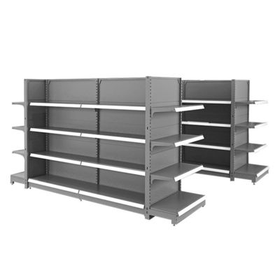 OEM / ODM Metal Süpermarket Rafları Gondola Ekran Rafları Perakende Ürünleri için Mağaza Süpermarket