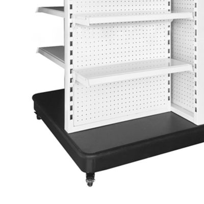 Kolay kurulum ve istikrarlı yapı Modern tarzı süpermarket ekran rafı