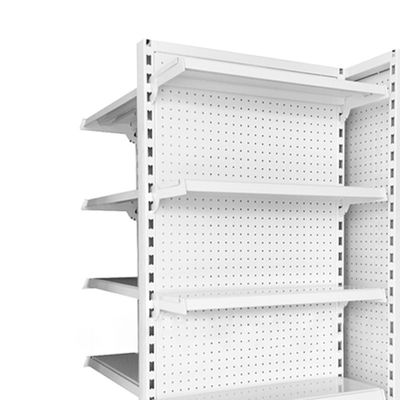 Kolay kurulum ve istikrarlı yapı Modern tarzı süpermarket ekran rafı