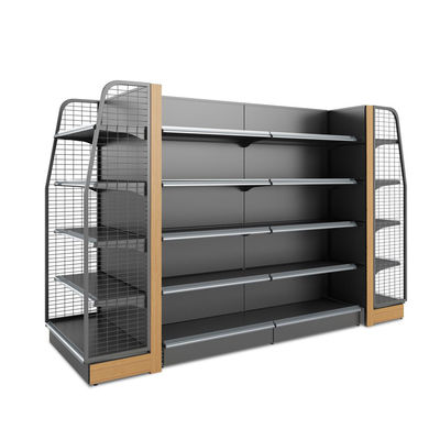 Modern Tarzı Süpermarket Rack Sistemi Üretim Rackı Özel Renkli Racking