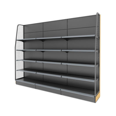 Modern Tarzı Süpermarket Rack Sistemi Üretim Rackı Özel Renkli Racking