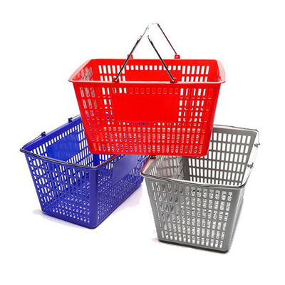 Kişiselleştirilmiş Logo ve Kişiselleştirme ile Plastik El Alışveriş sepetini Saklamak Kolay