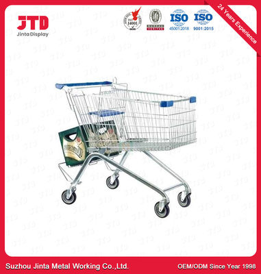 100 Litre Metal Alışveriş Arabası 22,5 inç İçki Mağazası Alışveriş Sepeti