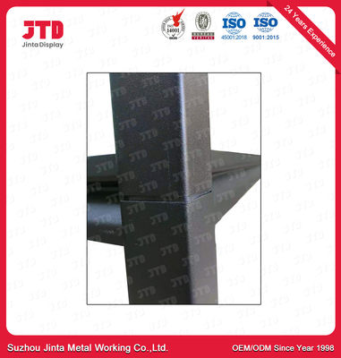 4 Katlı Geçmeli Metal Raf 180cm 45cm Perçin Raf Çelik Raf