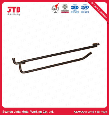 Krom Kaplama Süpermarket Raf Aksesuarları 450mm 8.0mm Çift Telli Kancalar