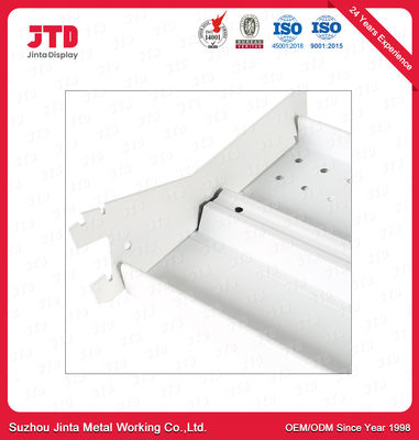 Toz Boyalı Finish S50 Raflar 50mm Pitch Raf Sistemi Süpermarket teşhir rafları