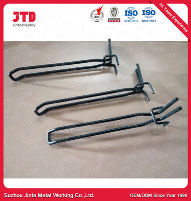 OEM Metal Raf Mağazası Teşhir Rafları Yuvarlak Delikli Arka Panel Ahşap Çerçeve Süpermarket Teşhir Rafları